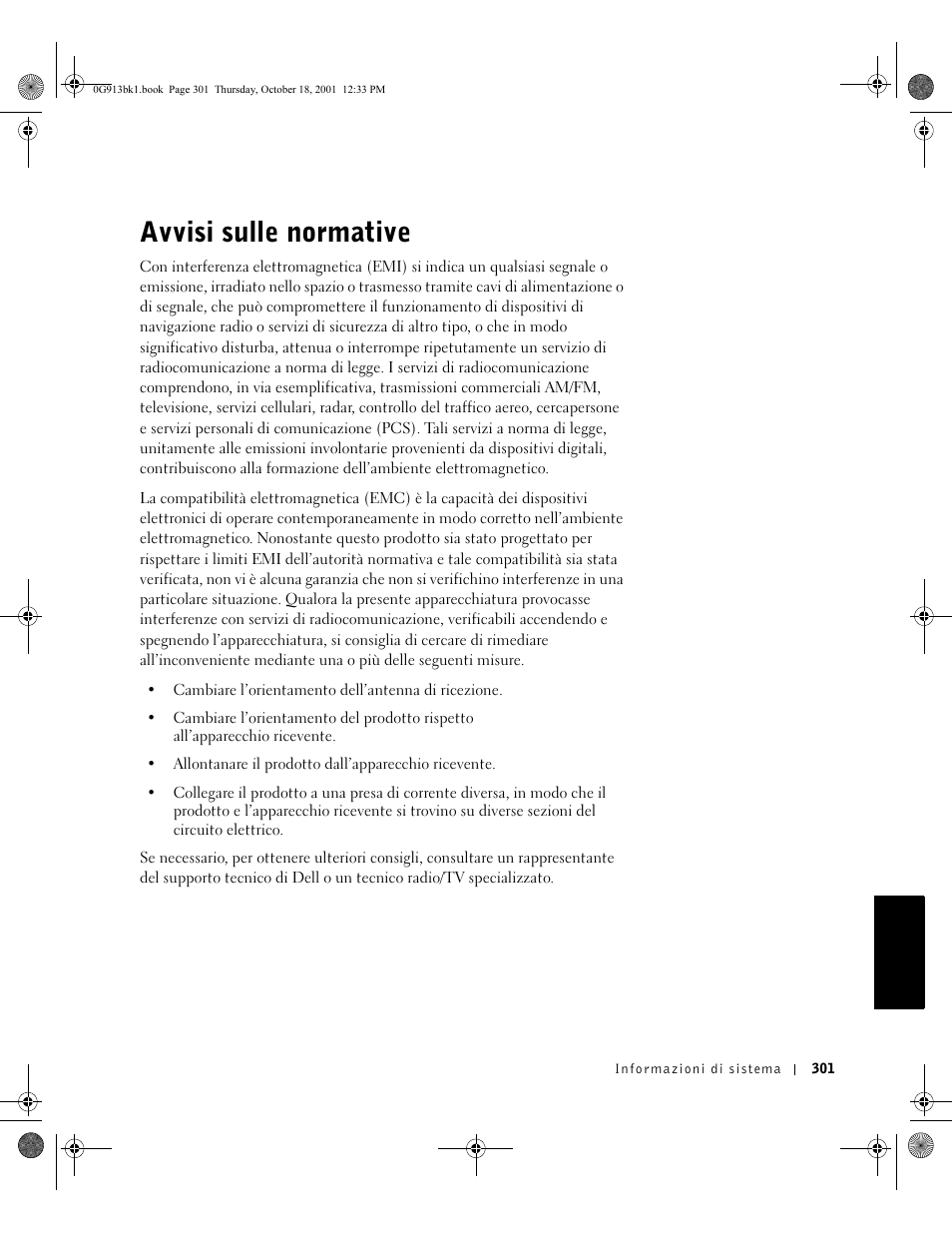 Avvisi sulle normative | Dell C__Dock II Expansion Station User Manual | Page 303 / 532