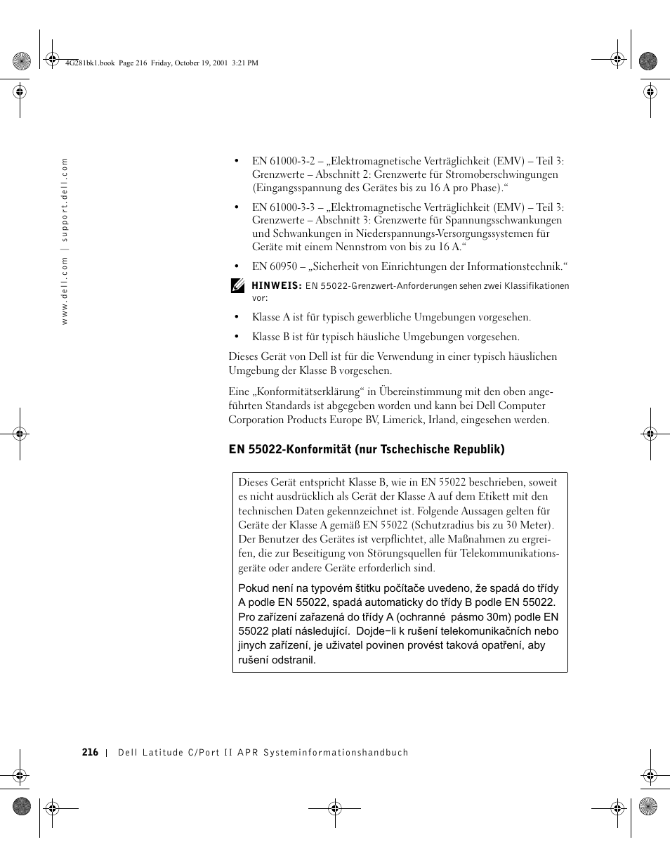 Dell C__Port II APR User Manual | Page 218 / 438
