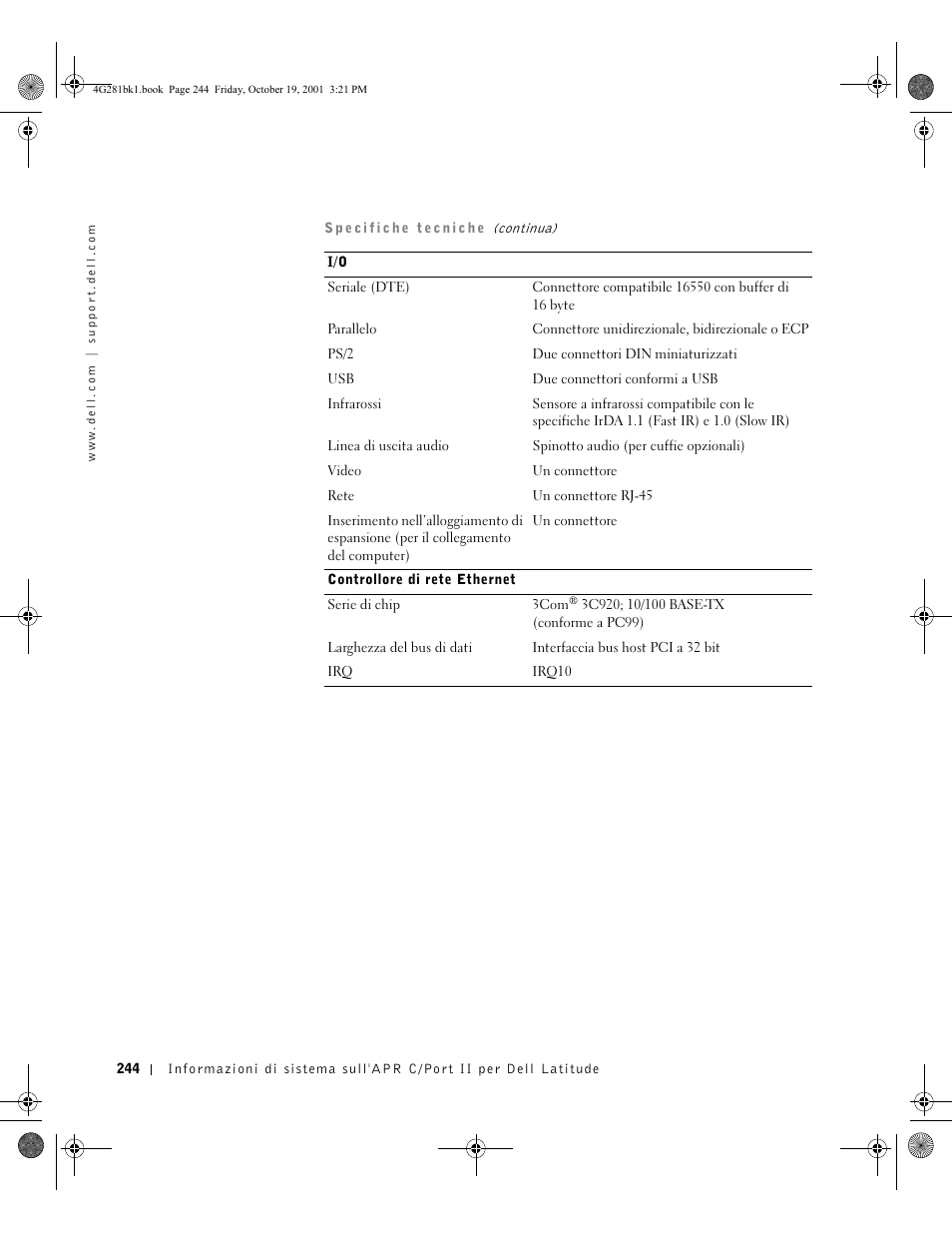 Dell C__Port II APR User Manual | Page 246 / 438