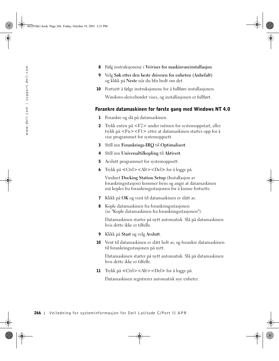 Dell C__Port II APR User Manual | Page 268 / 438