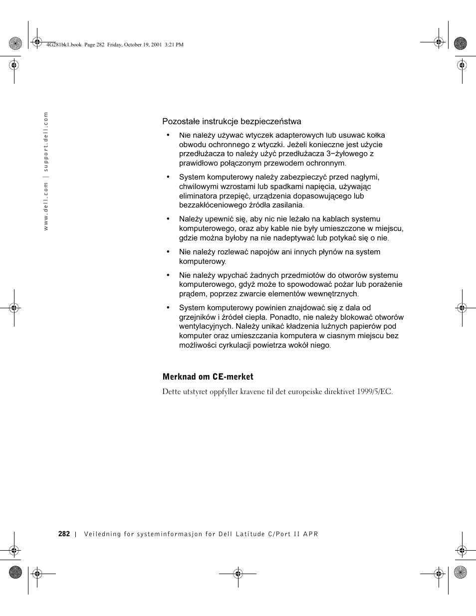 Dell C__Port II APR User Manual | Page 284 / 438