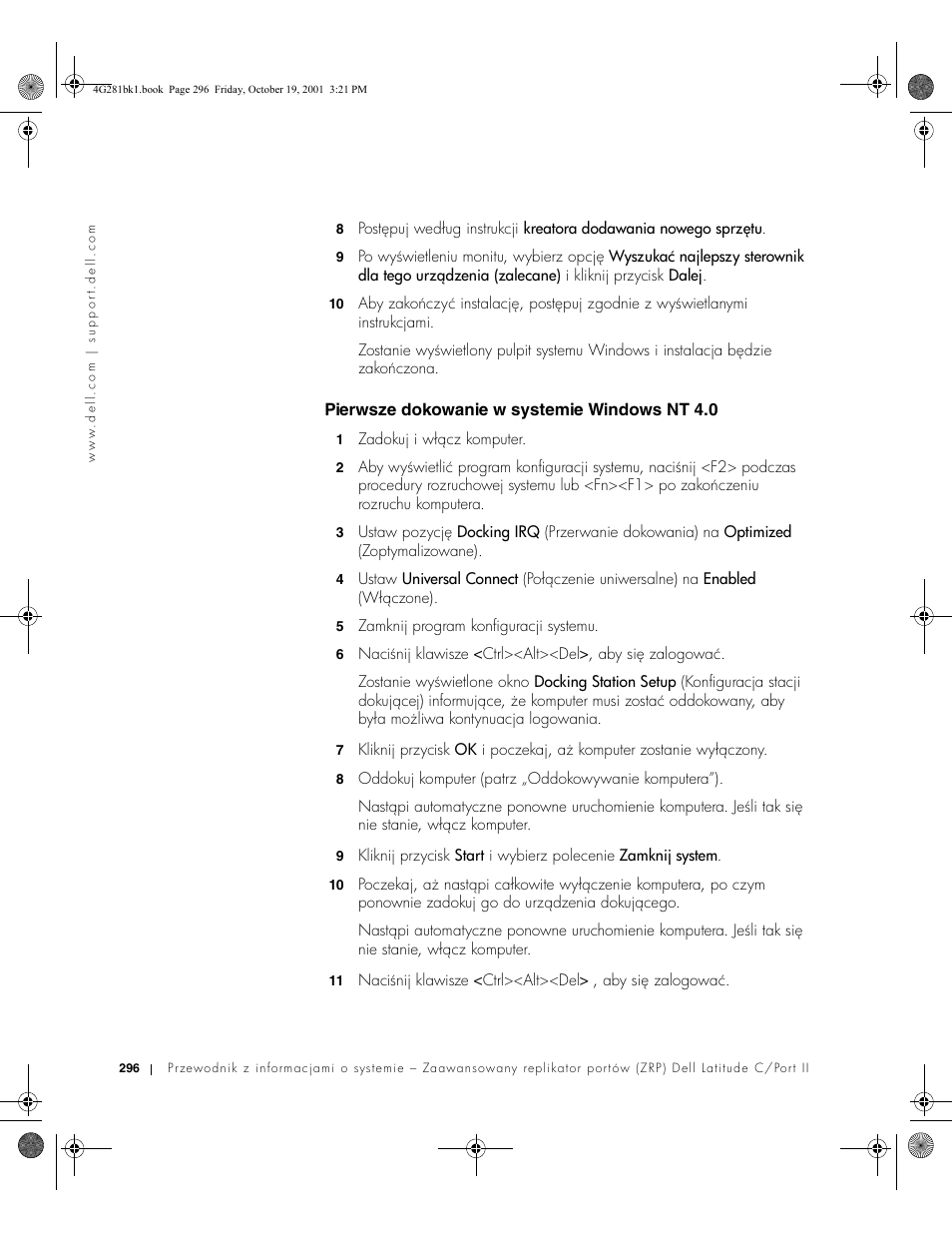 Dell C__Port II APR User Manual | Page 298 / 438