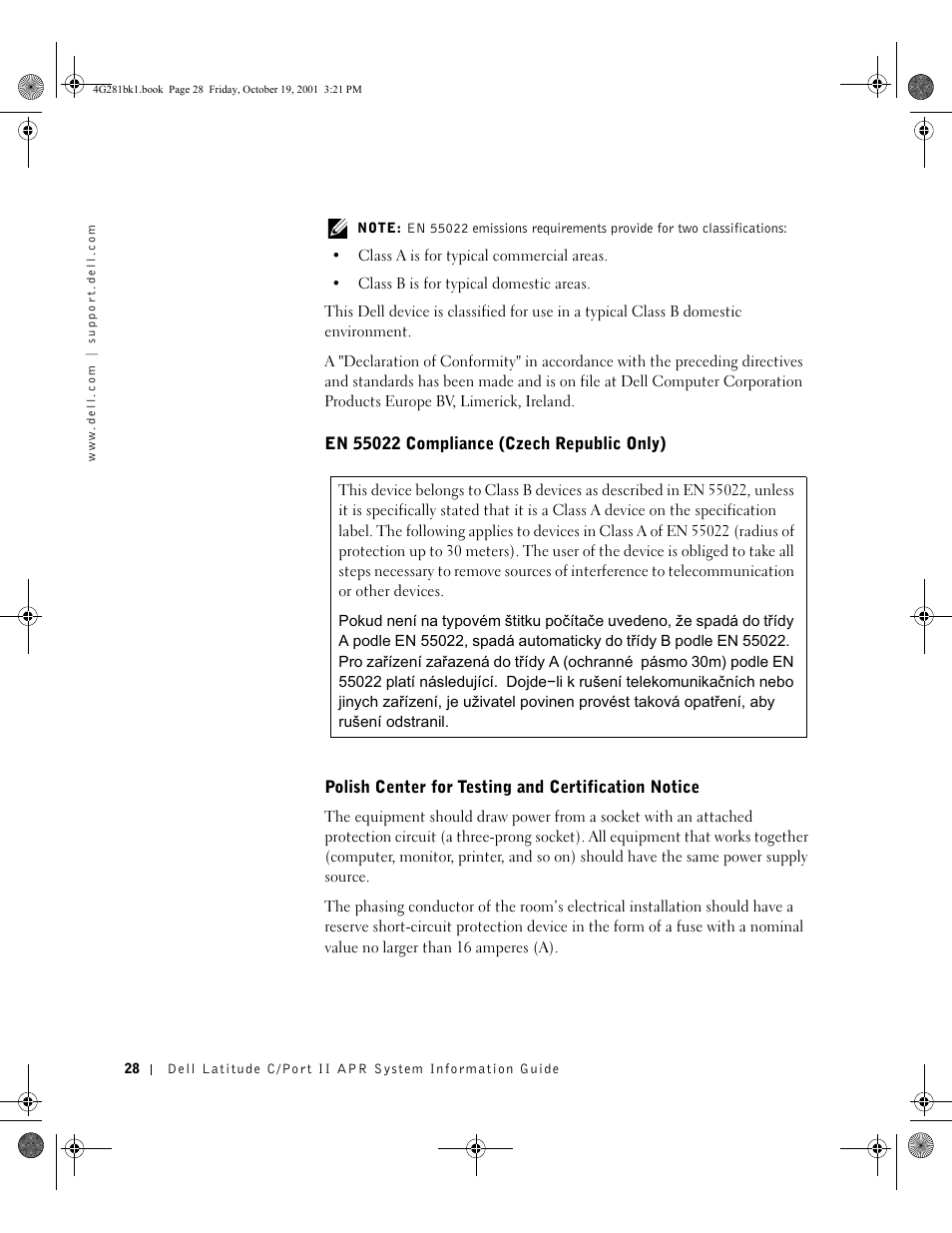 Dell C__Port II APR User Manual | Page 30 / 438