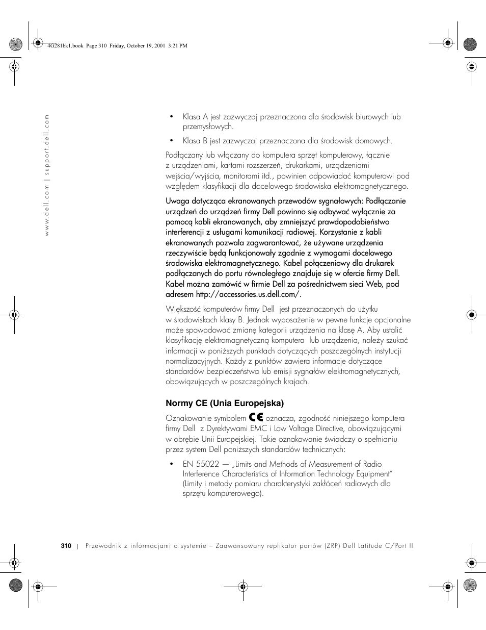 Dell C__Port II APR User Manual | Page 312 / 438