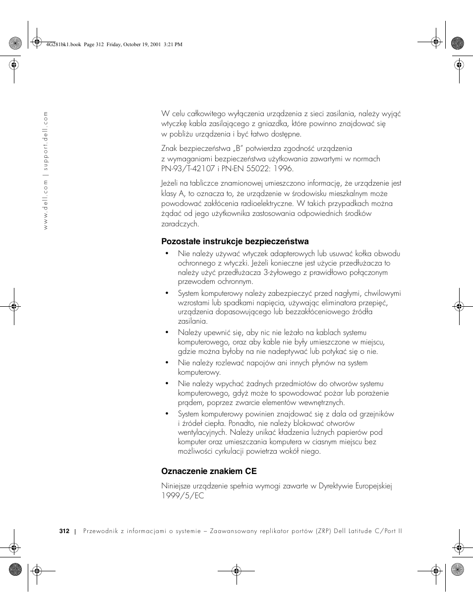 Dell C__Port II APR User Manual | Page 314 / 438