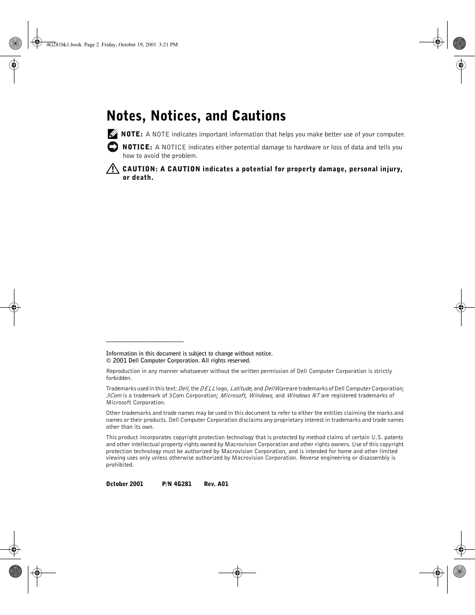 Dell C__Port II APR User Manual | Page 4 / 438