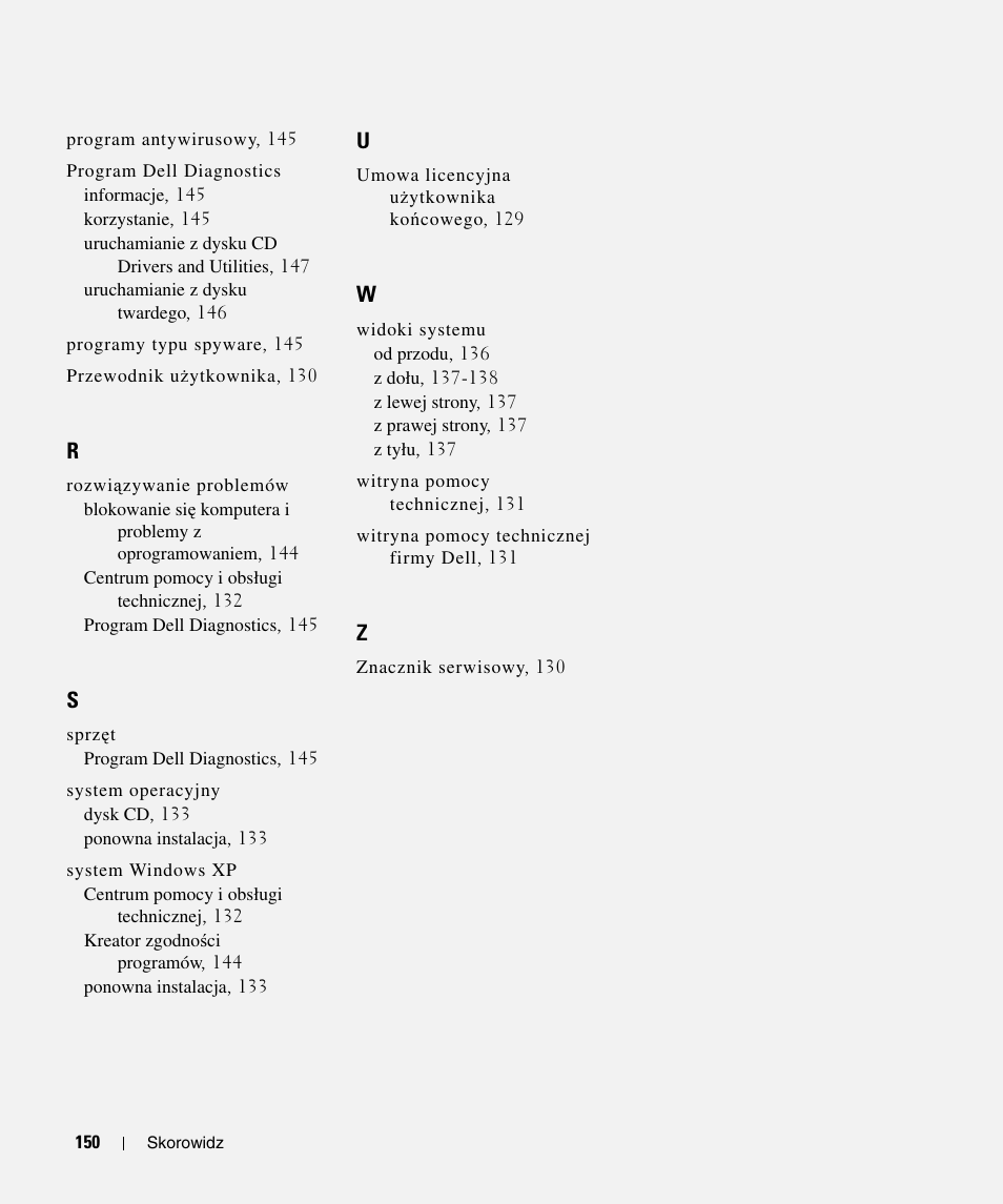 Dell Latitude D420 User Manual | Page 150 / 226