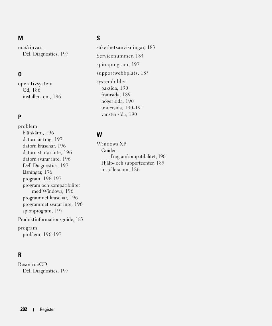 Dell Latitude D420 User Manual | Page 202 / 226