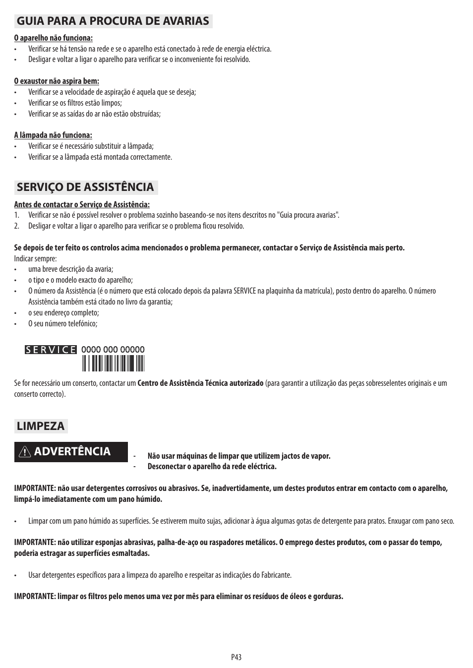 BAUKNECHT DTR 5890 / 02 IN User Manual | Page 45 / 68
