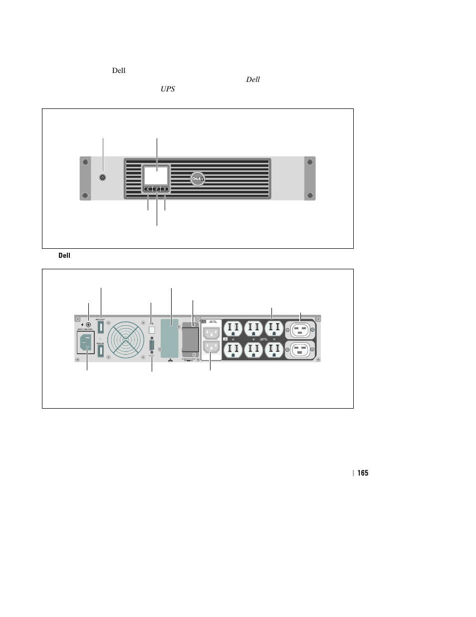 Dell UPS 1000R User Manual | Page 169 / 184