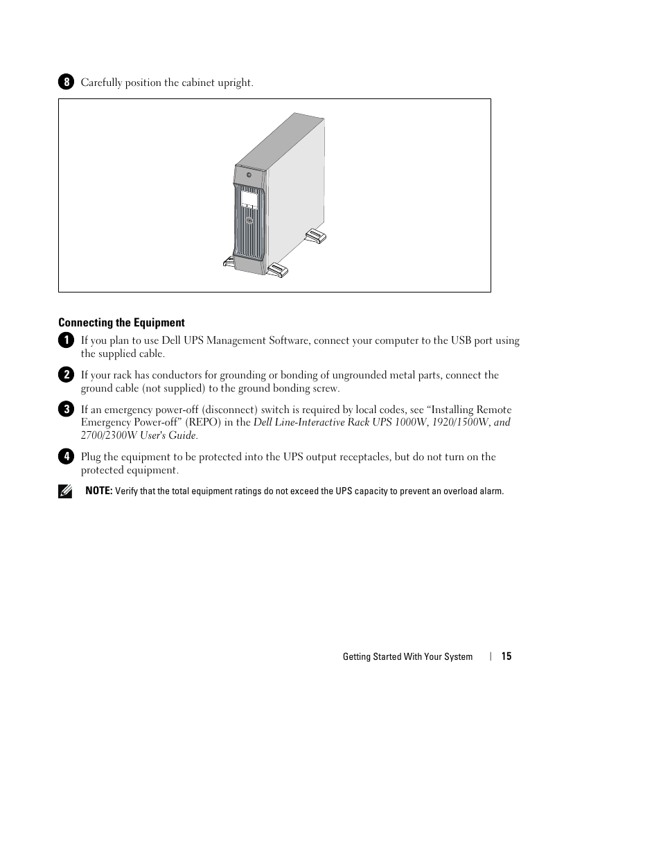 Dell UPS 1000R User Manual | Page 19 / 184