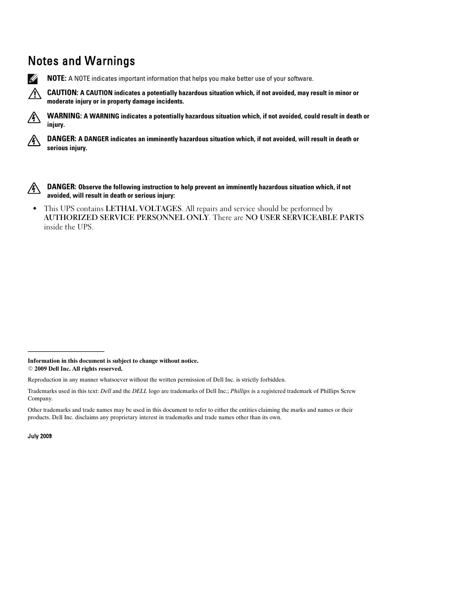 Dell UPS 1000R User Manual | Page 4 / 184