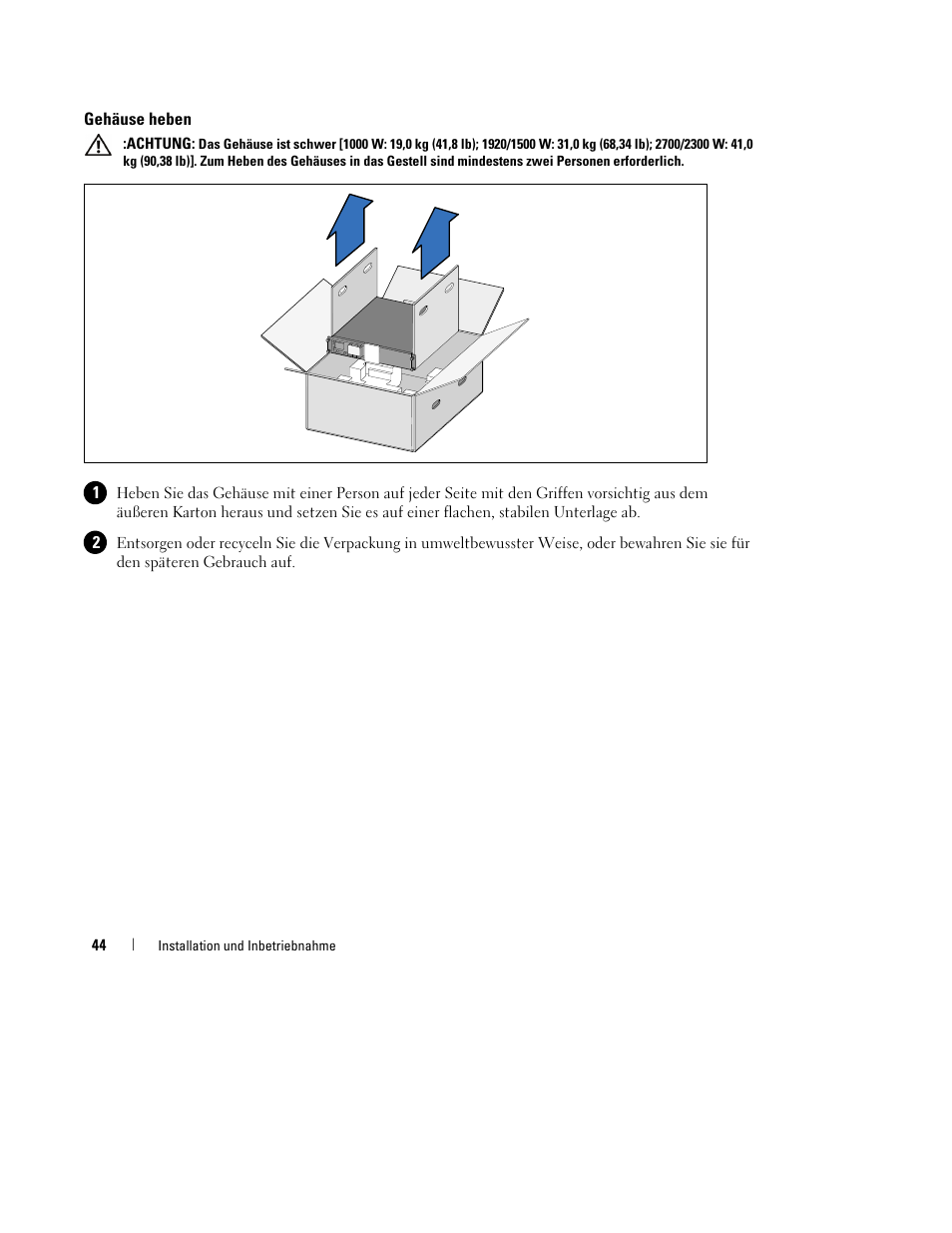 Dell UPS 1000R User Manual | Page 48 / 184