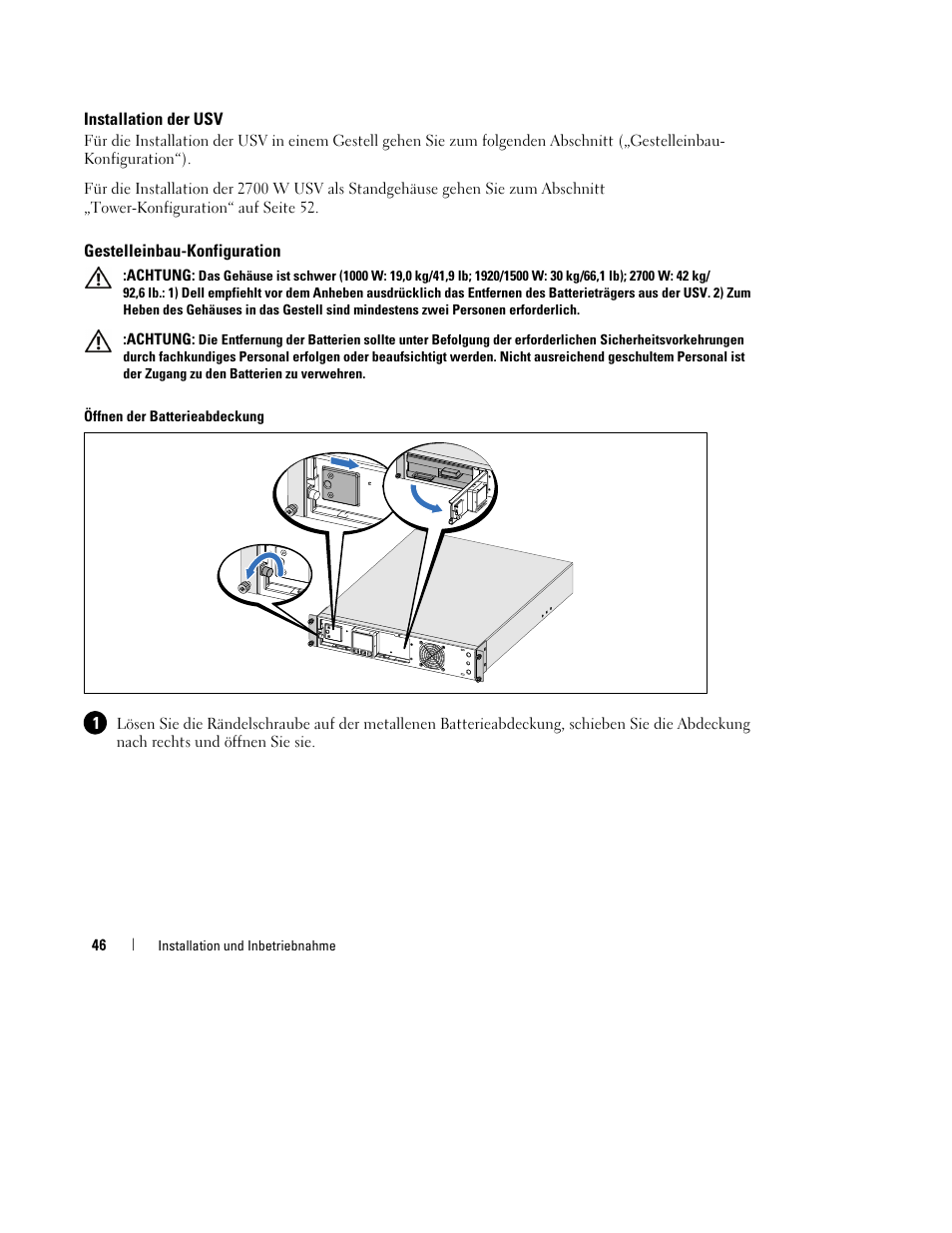 Dell UPS 1000R User Manual | Page 50 / 184