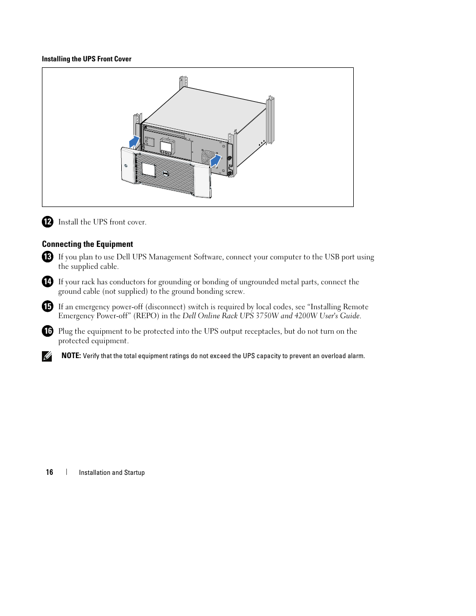 Dell UPS 4200R User Manual | Page 18 / 202