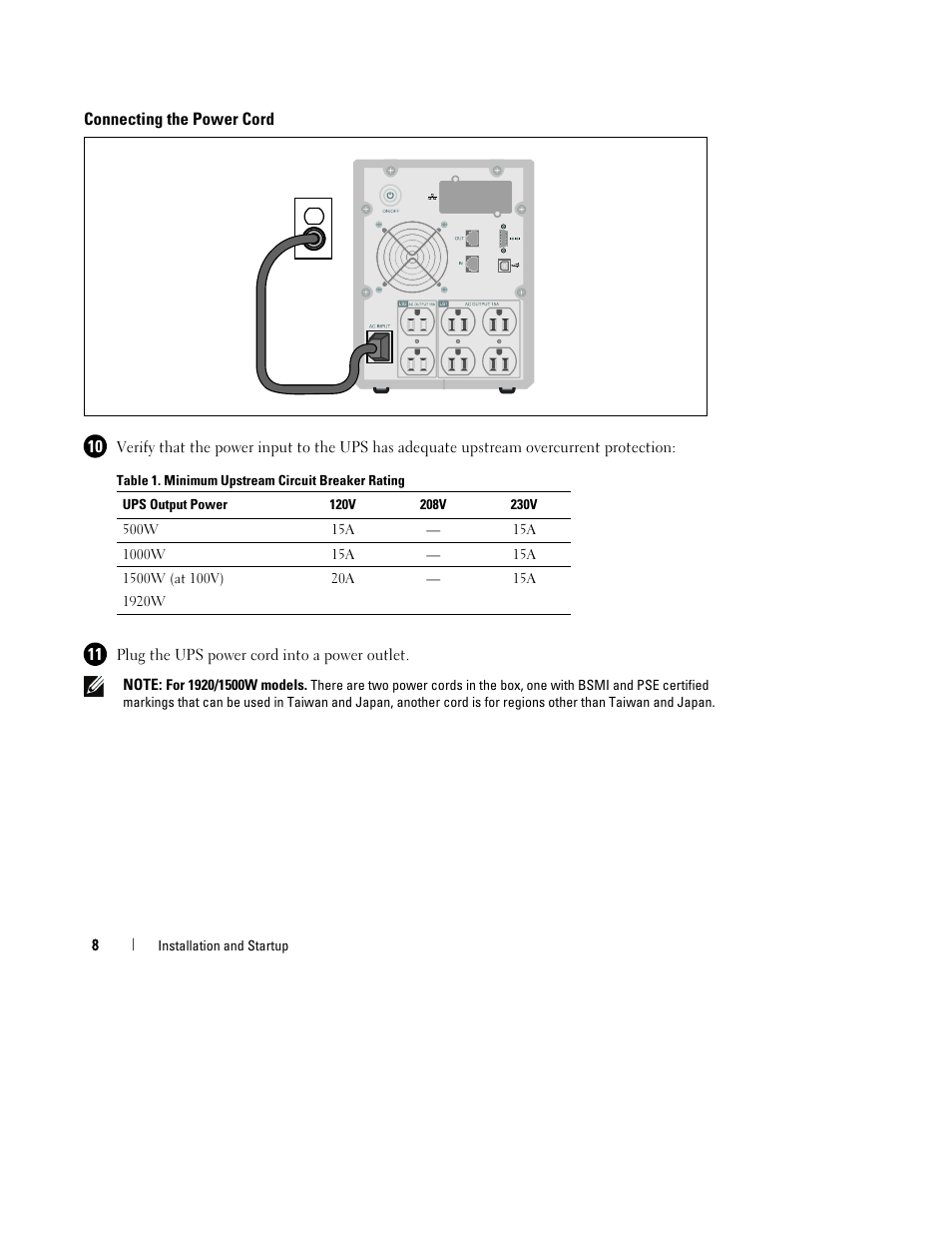 Dell UPS 500T User Manual | Page 12 / 112