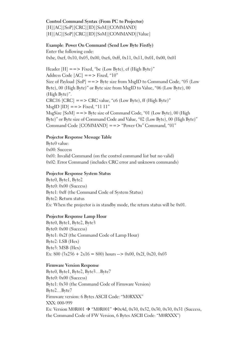 Dell 4320 Projector User Manual | Page 2 / 6