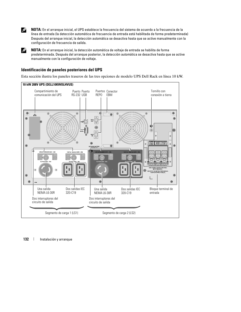 Dell UPS 10000R User Manual | Page 134 / 244