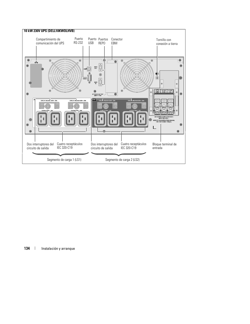 Dell UPS 10000R User Manual | Page 136 / 244