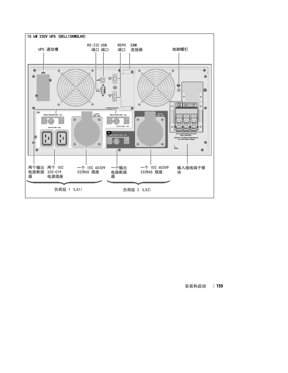 Dell UPS 10000R User Manual | Page 161 / 244