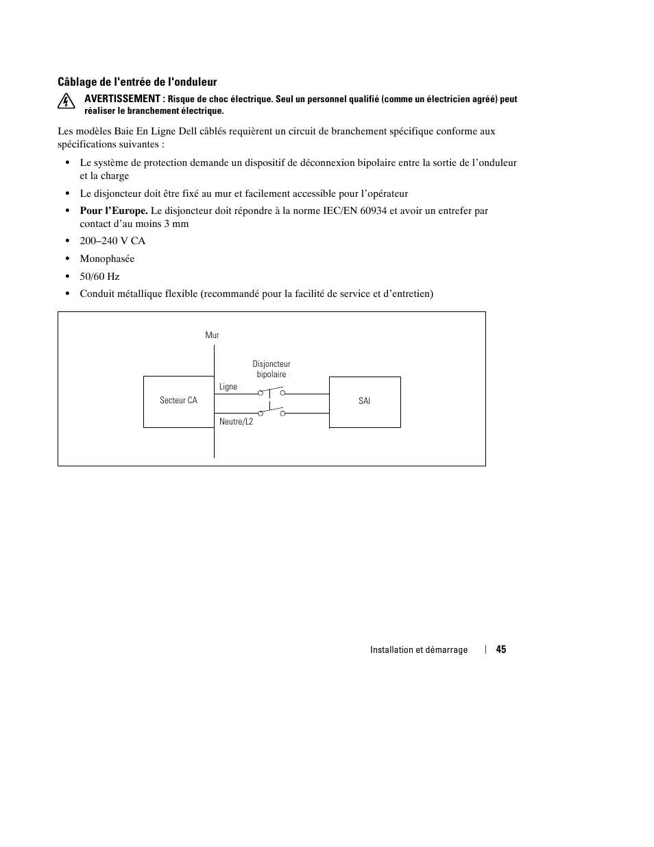 Dell UPS 10000R User Manual | Page 47 / 244