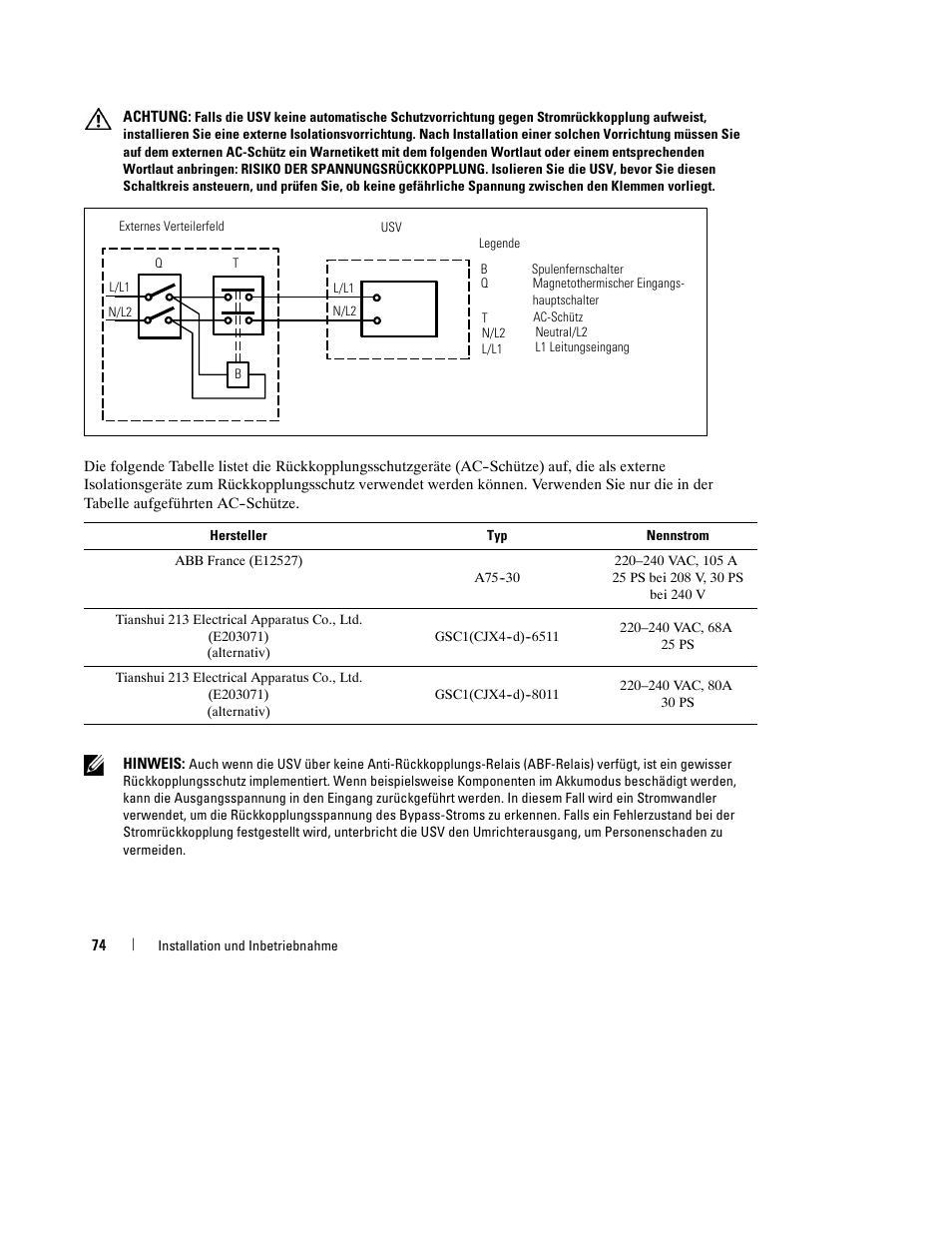 Dell UPS 10000R User Manual | Page 76 / 244