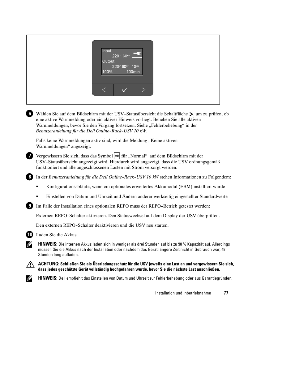 Dell UPS 10000R User Manual | Page 79 / 244