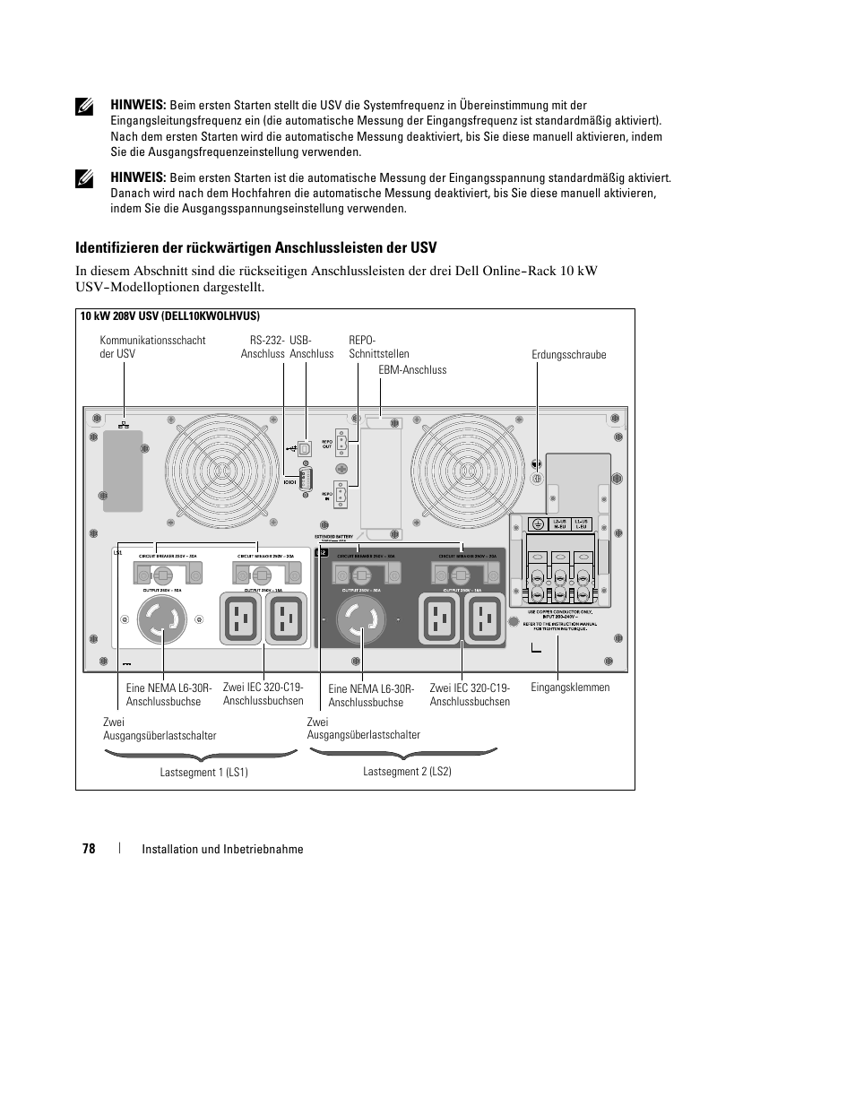 Dell UPS 10000R User Manual | Page 80 / 244