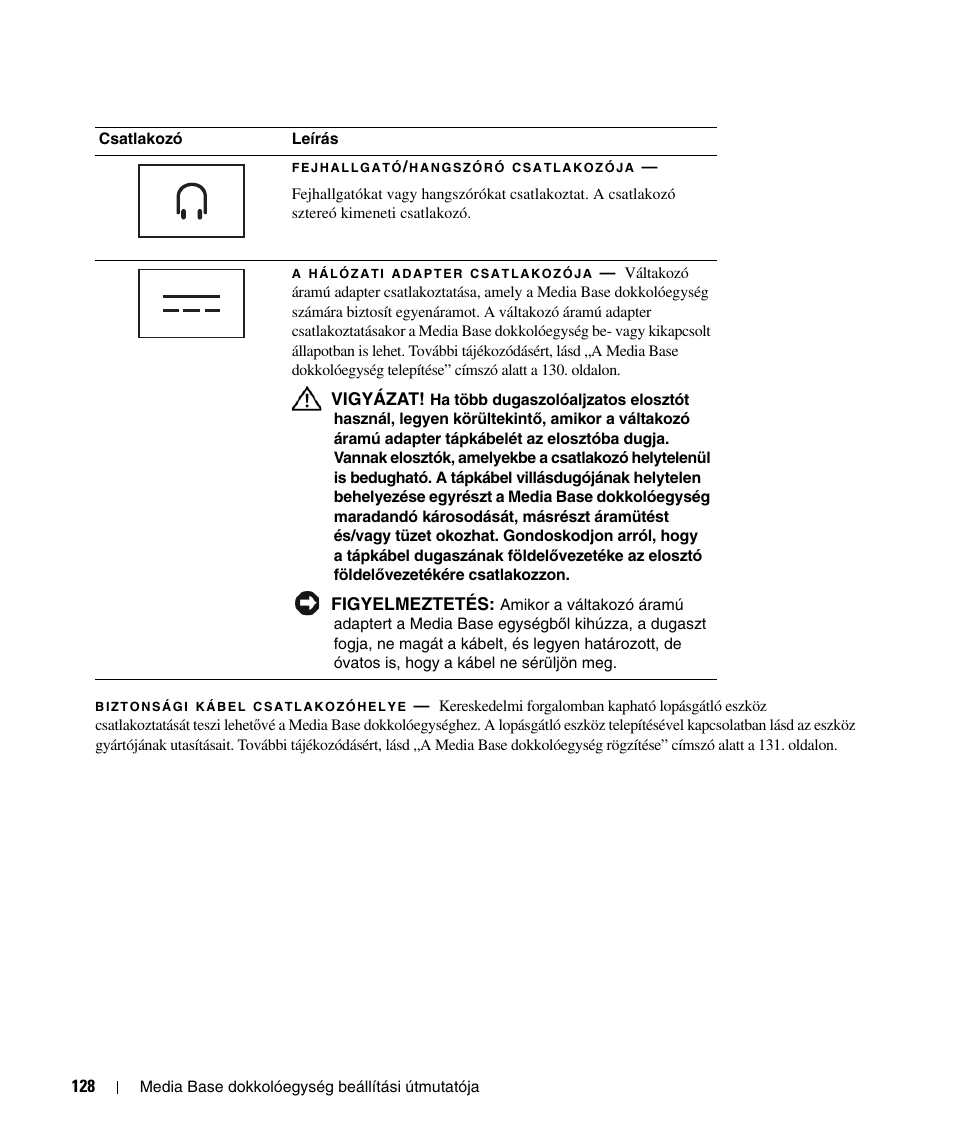 Dell Latitude D430 User Manual | Page 130 / 250