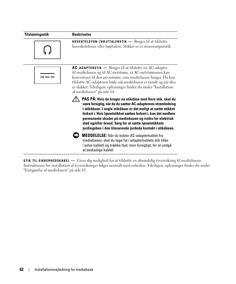 Dell Latitude D430 User Manual | Page 64 / 250