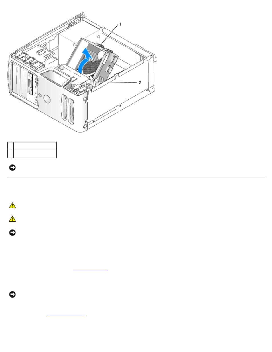 Processor, Removing the processor | Dell Dimension 5150__E510 User Manual | Page 49 / 72