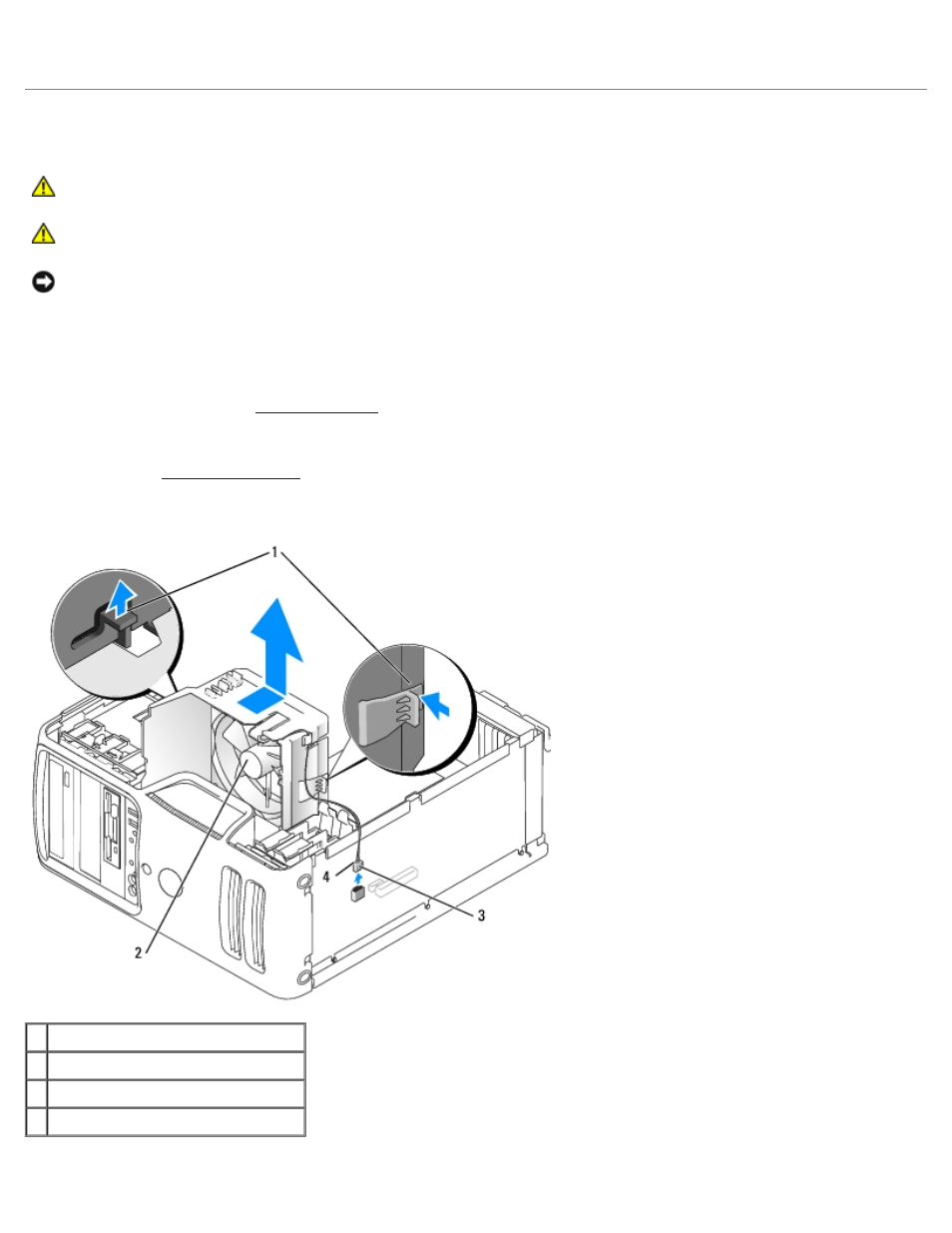 Assembly, Fan assembly, Removing the fan assembly | Dell Dimension 5150__E510 User Manual | Page 52 / 72