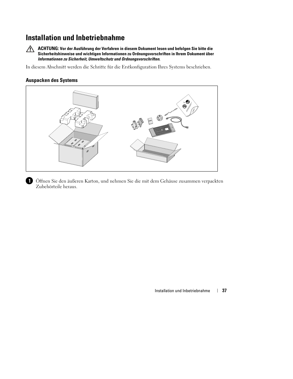 Installation und inbetriebnahme | Dell UPS 2700R User Manual | Page 39 / 152