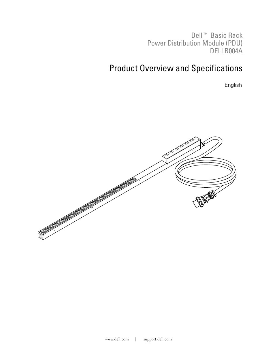 Product overview and specifications, English | Dell B004A User Manual | Page 2 / 10