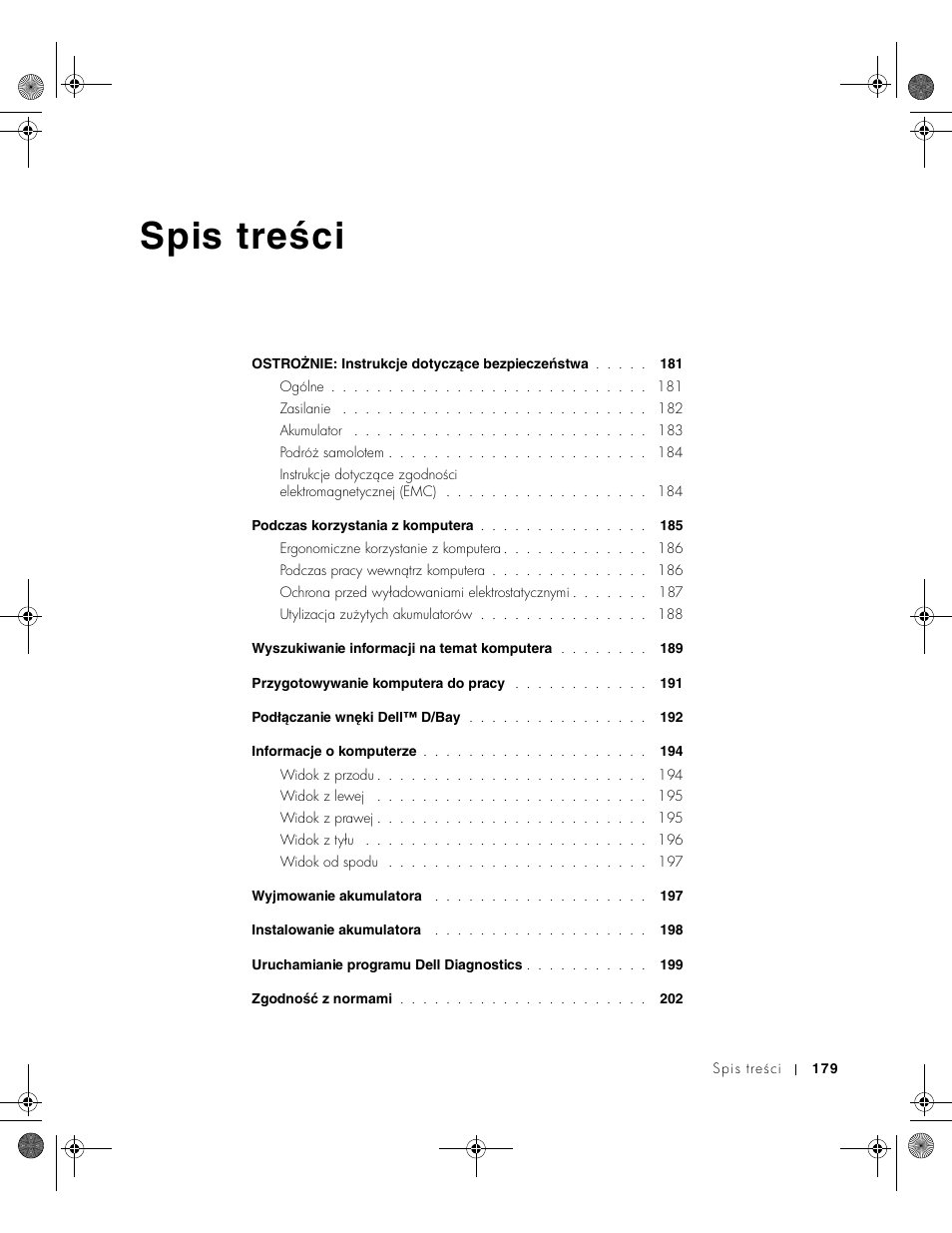 Dell LATITUDE D400 User Manual | Page 181 / 330