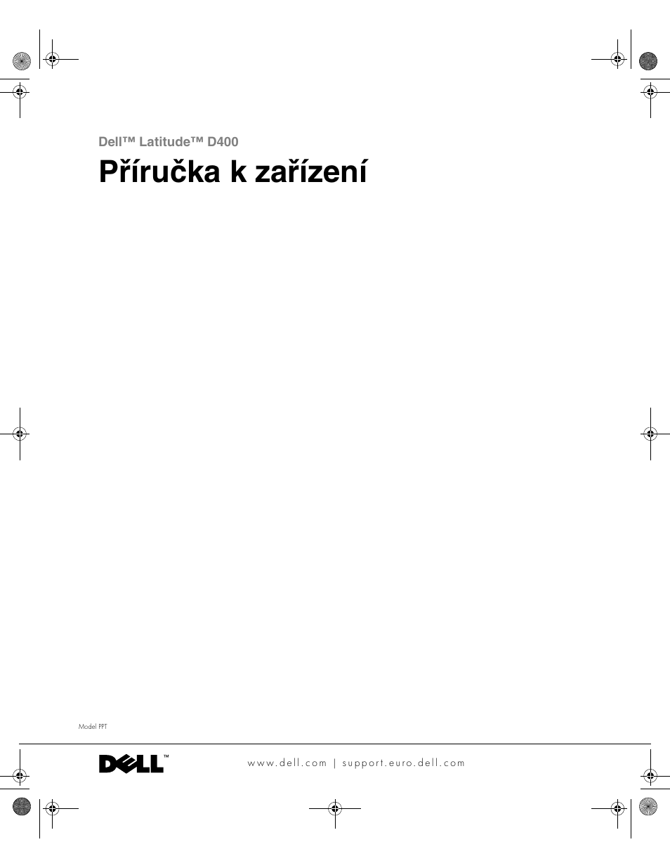 Příručka k zařízení | Dell LATITUDE D400 User Manual | Page 27 / 330