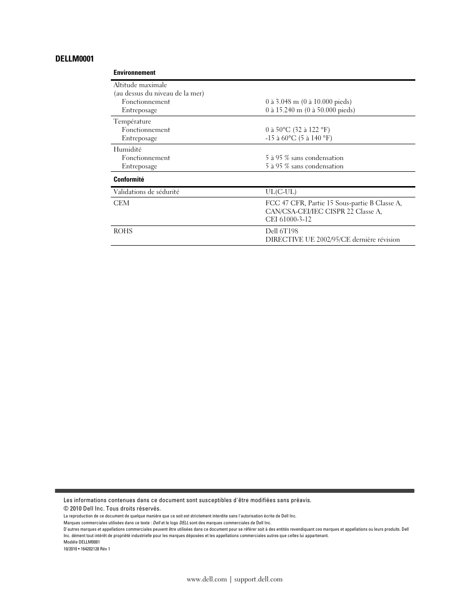 Dellm0001 | Dell Metered PDU LCD User Manual | Page 7 / 10