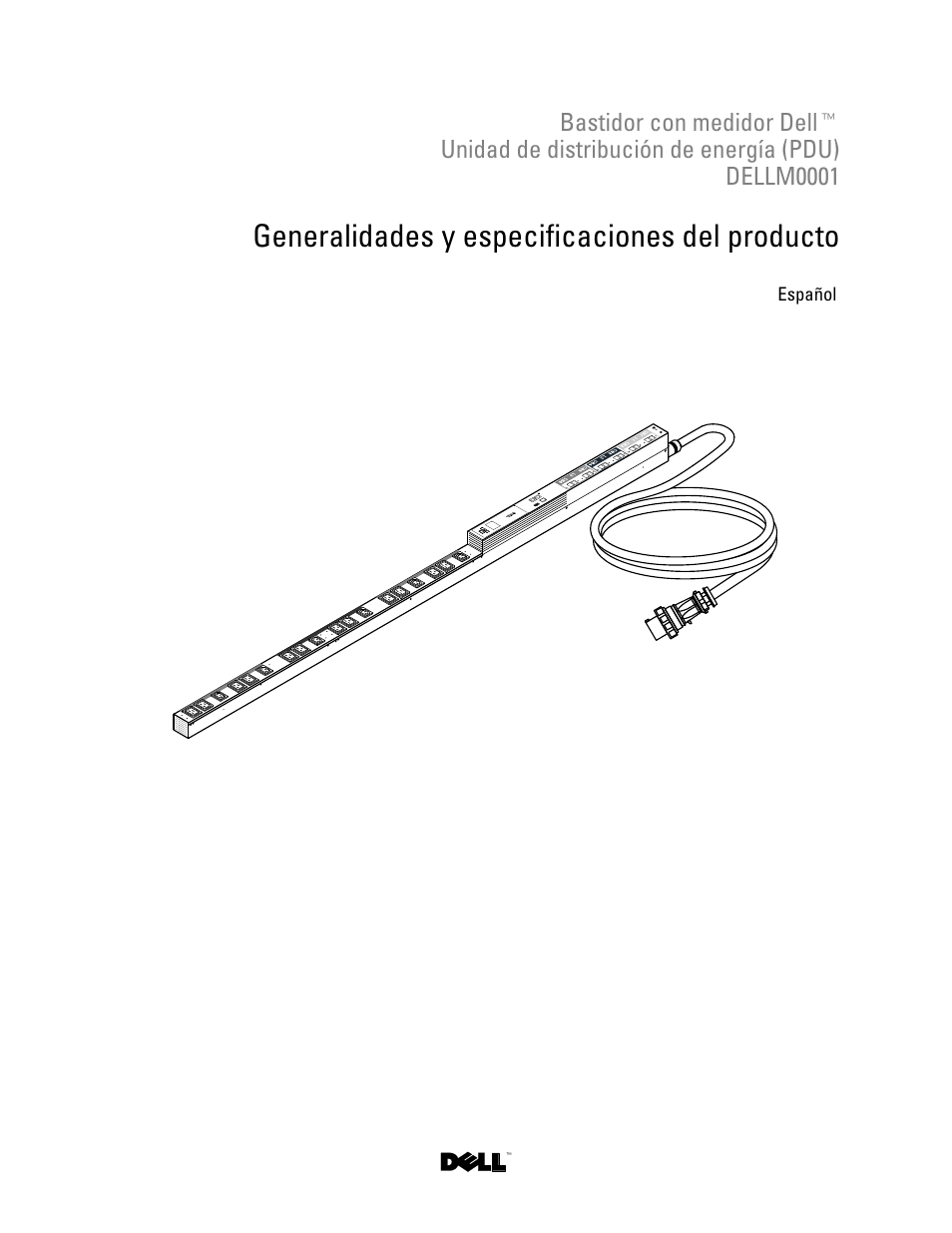 Generalidades y especificaciones del producto | Dell Metered PDU LCD User Manual | Page 8 / 10