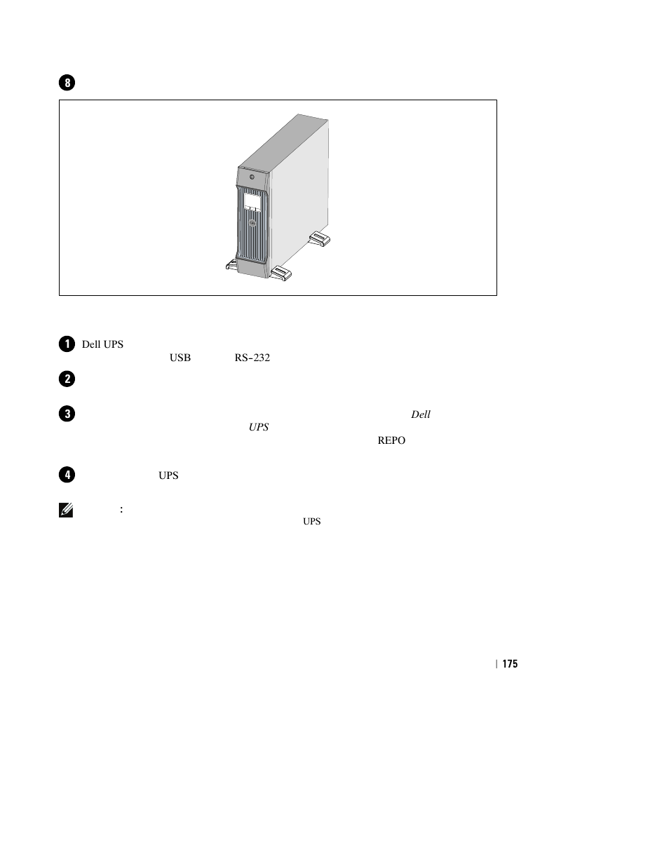 Dell UPS 1920R User Manual | Page 179 / 184