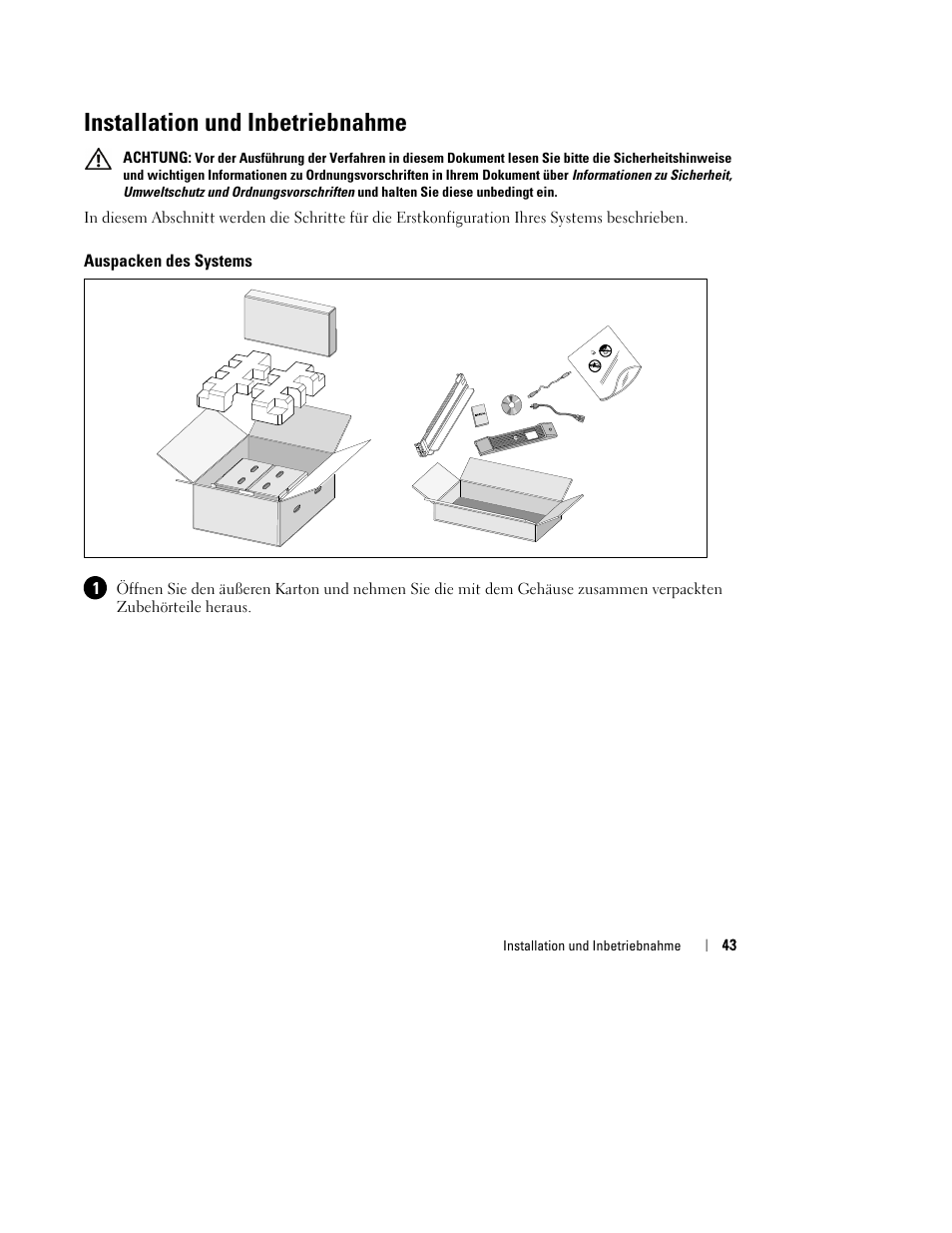 Installation und inbetriebnahme | Dell UPS 2700R User Manual | Page 47 / 184