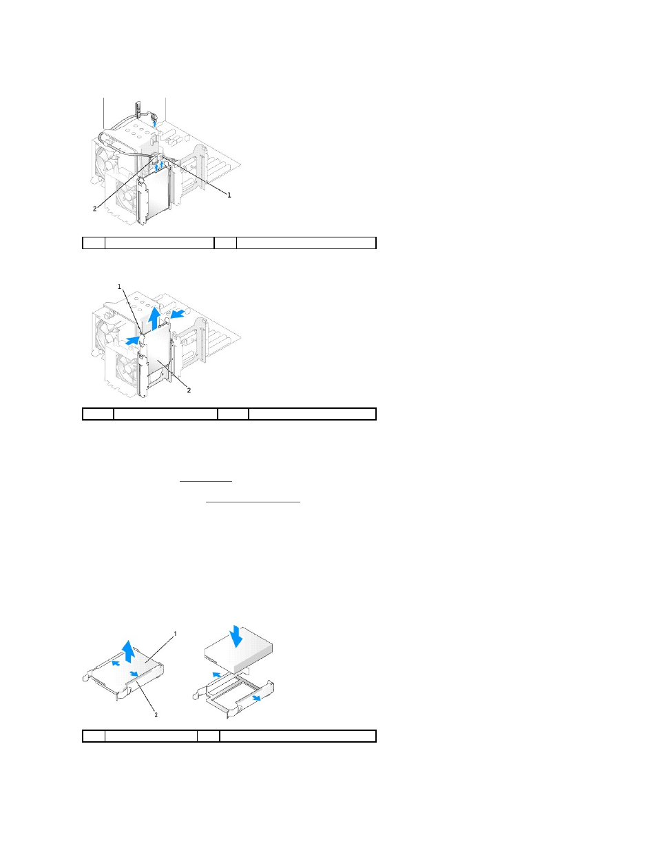 Installing a hard drive | Dell Dimension 9200 User Manual | Page 29 / 63