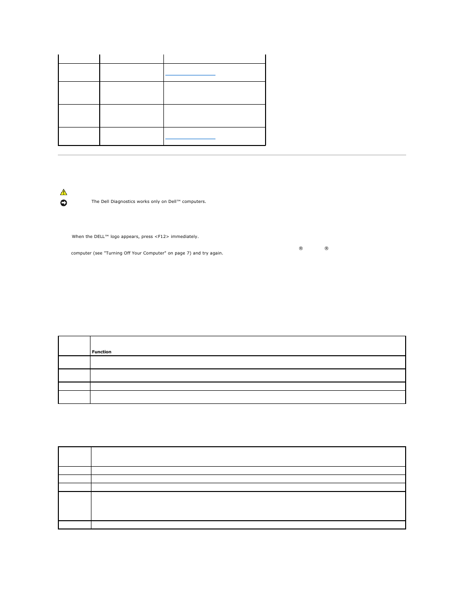Dell diagnostics, Dell diagnostics main menu | Dell Dimension 9200 User Manual | Page 8 / 63