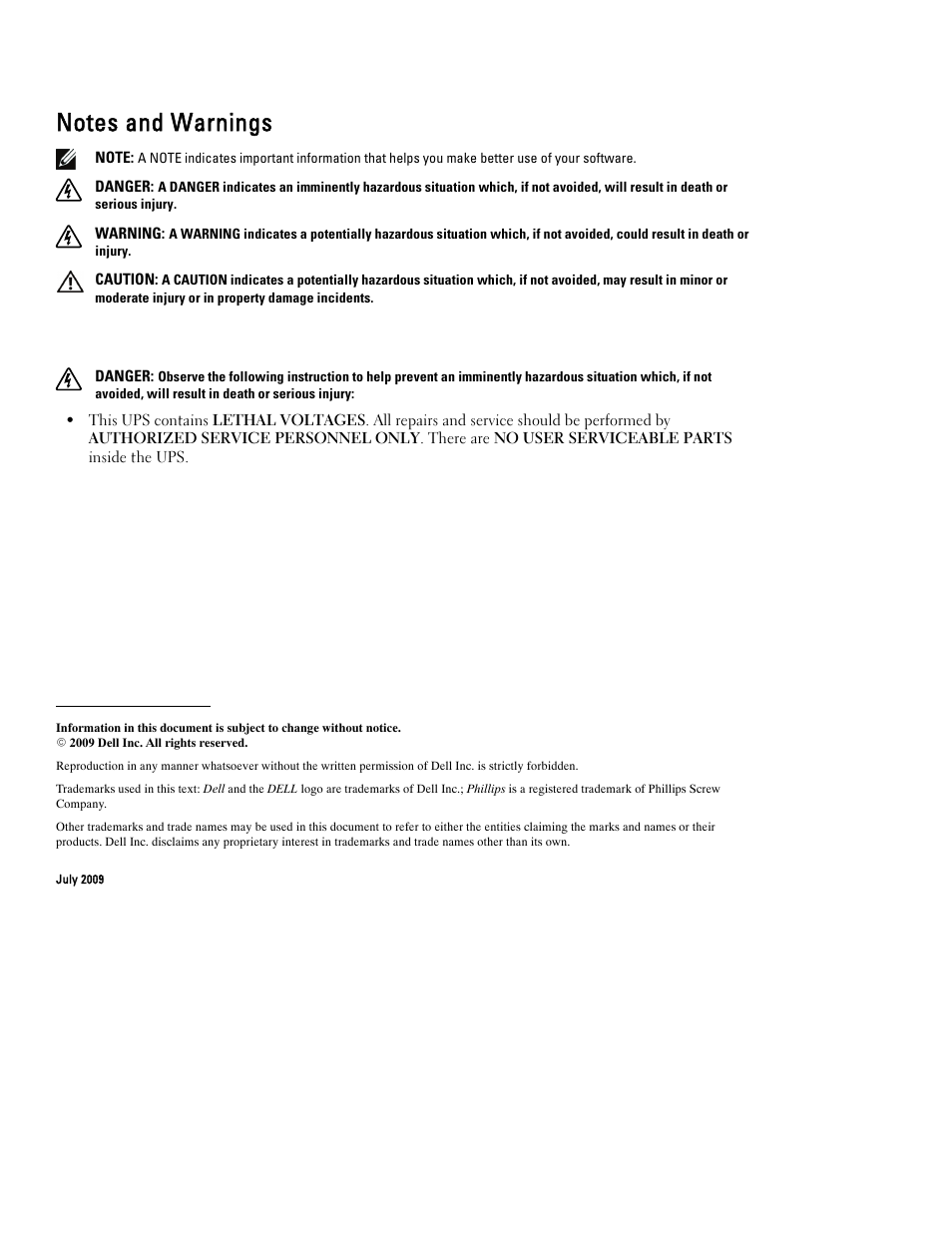 Dell UPS 2700R User Manual | Page 4 / 112