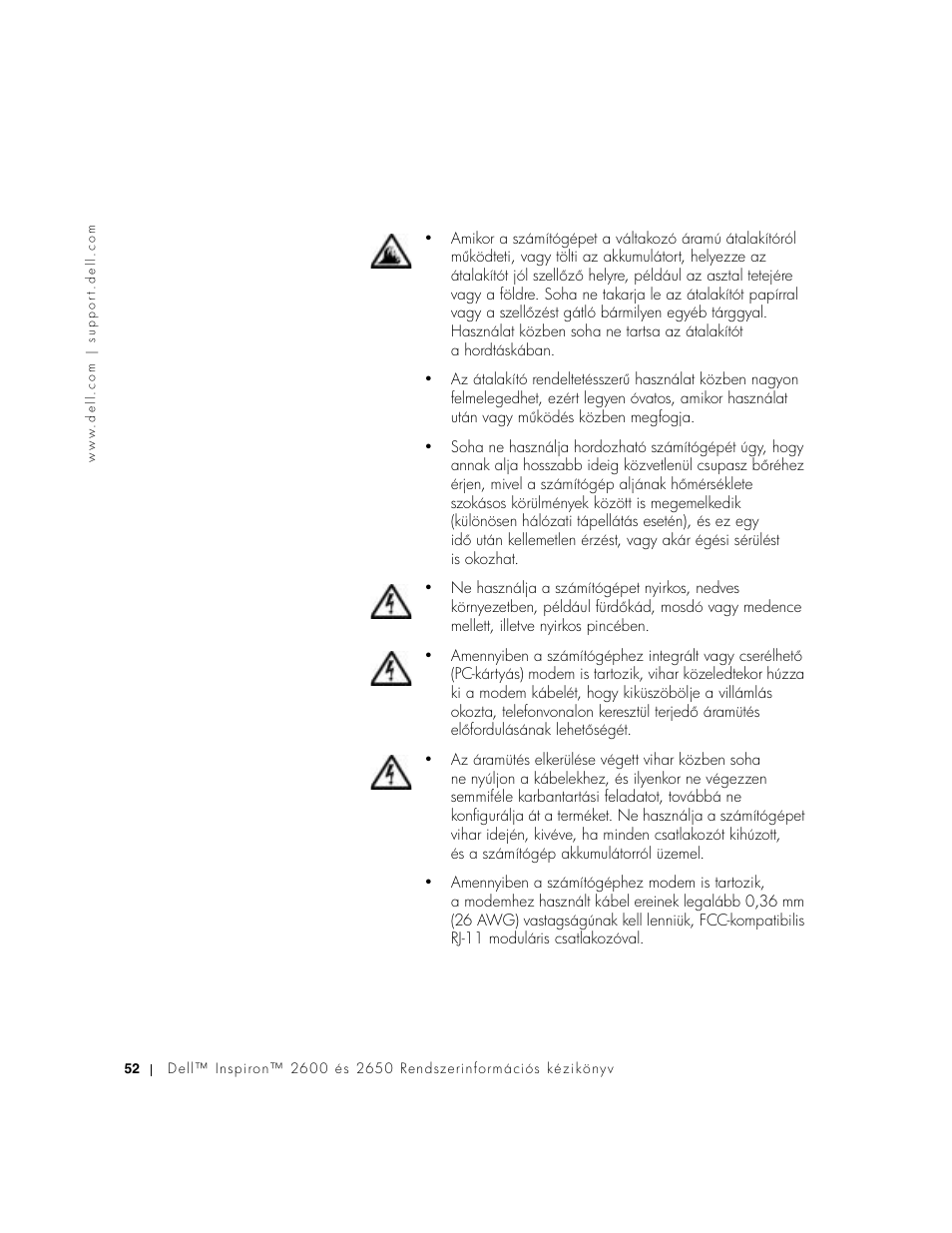 Dell Inspiron 2650 User Manual | Page 54 / 168