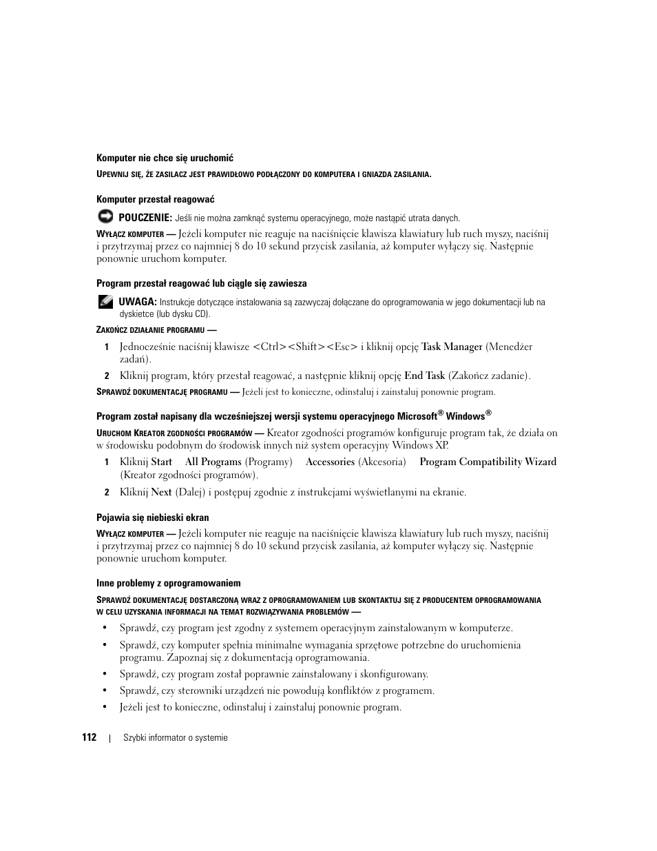 Dell Latitude 120L User Manual | Page 112 / 190