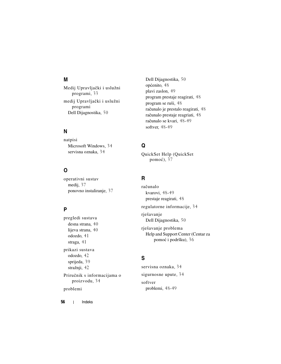 Dell Latitude D430 User Manual | Page 56 / 244