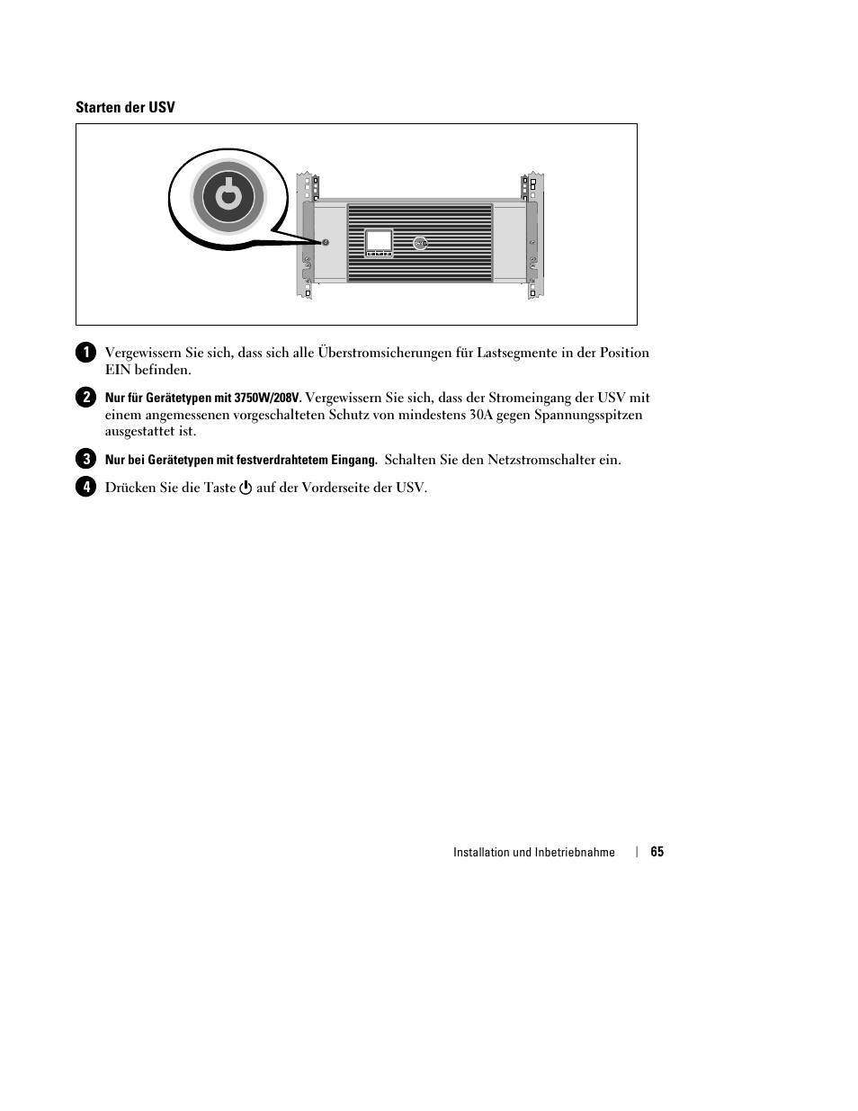Dell UPS 3750R User Manual | Page 67 / 202