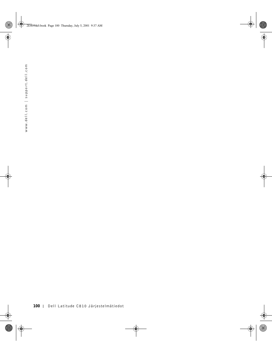 Dell Latitude C810 User Manual | Page 102 / 304