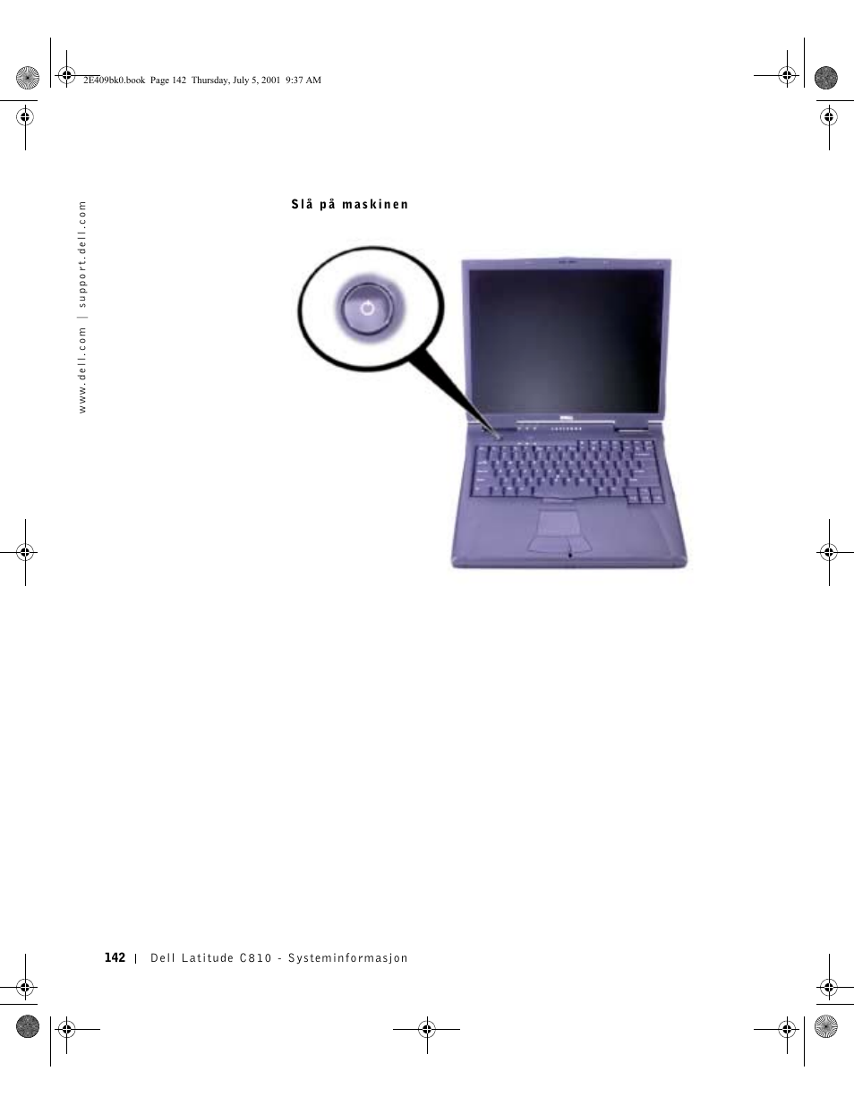 Dell Latitude C810 User Manual | Page 144 / 304