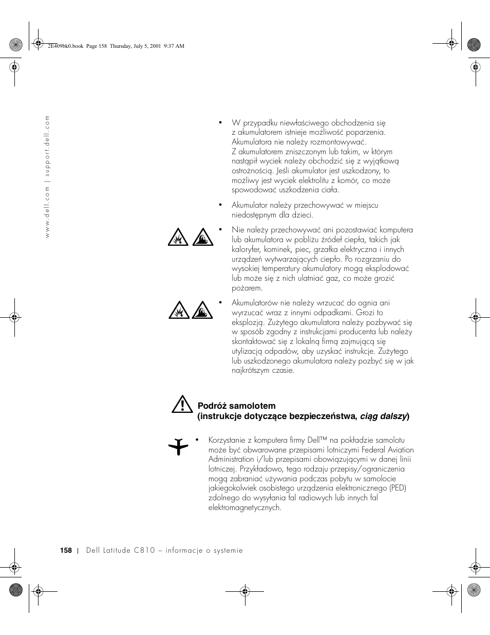 Dell Latitude C810 User Manual | Page 160 / 304